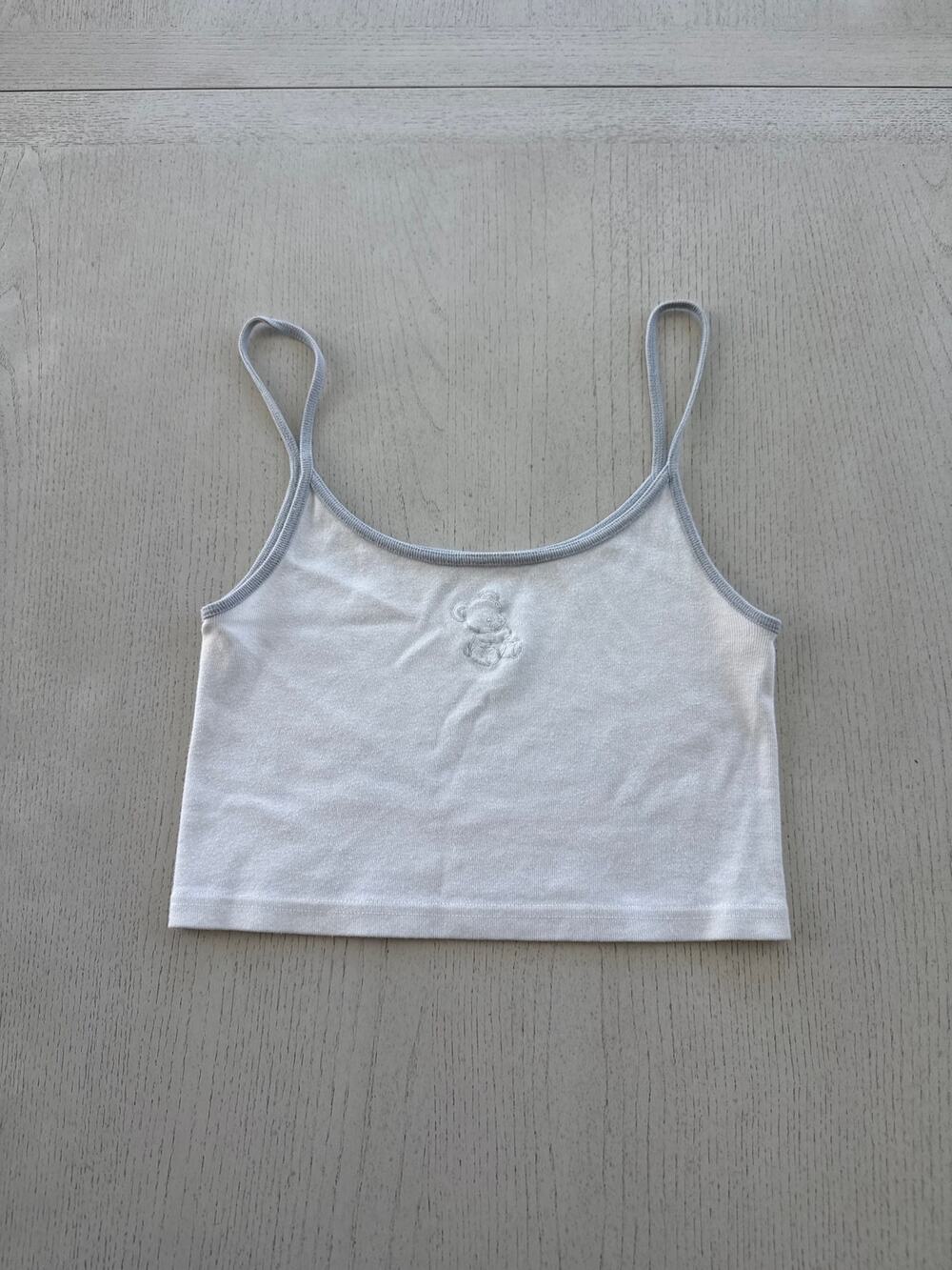 John Galt PacSun 100% Cotton Tank Angelcore Ethereal Balletcore